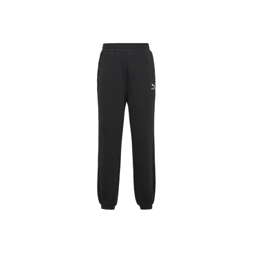 PUMA Knitted Sweatpants Men Black
