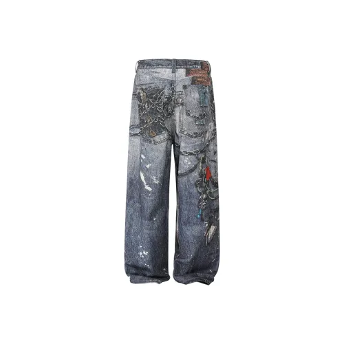 TELENT Jeans Unisex Blue