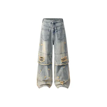 Ghost Mask Jeans Unisex Nostalgic Blue