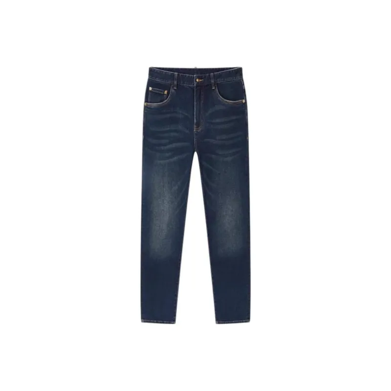 DEGAIA Jeans Men's Dark Denim Blue-0