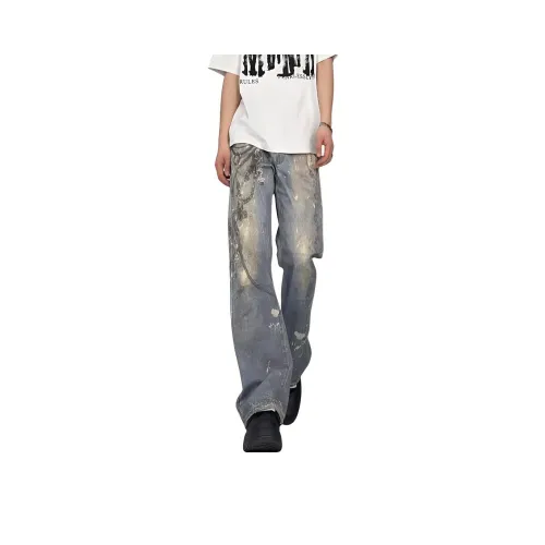 HELEH Jeans Unisex Blue