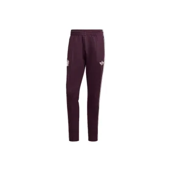 Adidas Originals SPAIN BECKENBAUER Spain Beckenbauer Tracksuit Bottoms Knitted Sweatpants Men's Dark Reddish Purple