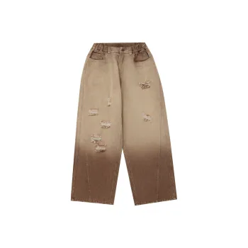 LUJIAMEN Jeans Unisex Coffee