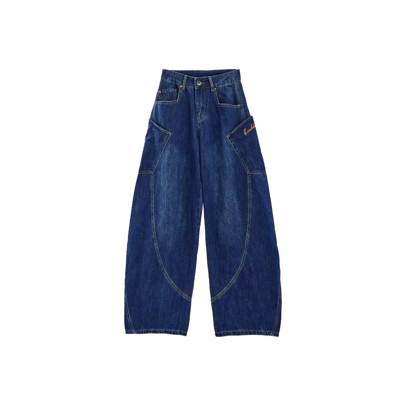 PRESSURE Jeans Unisex Blue-0