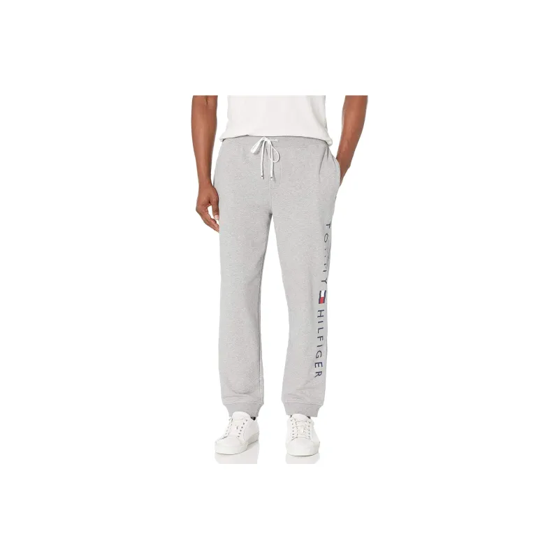 Tommy Hilfiger Knitted Sweatpants Men Gray-0