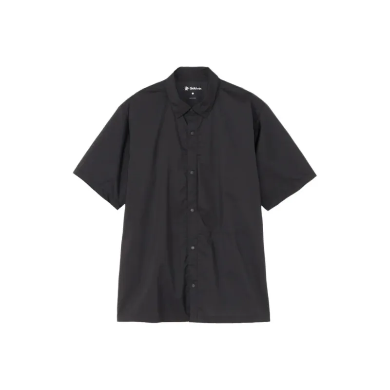 Goldwin Embroidered logo Short sleeve Shirt-0