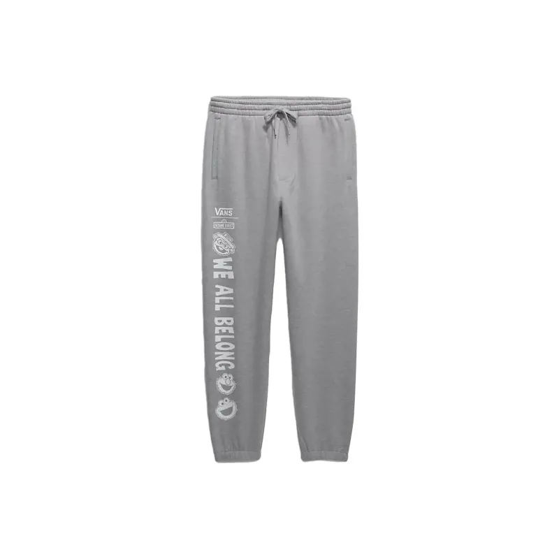 Vans x SESAME STREET VANS×SESAME STREET COLLECTION Knitted Sports Pants Unisex Gray-0