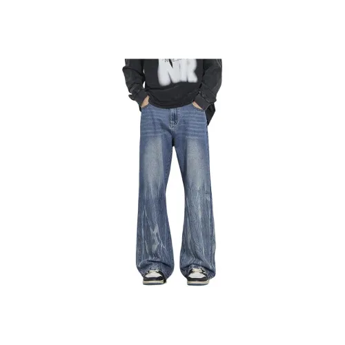 IJRJ Jeans Unisex Blue