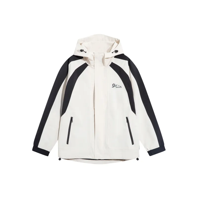 CSKS Jackets Coats Unisex Black White-6
