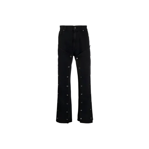 Y/Project Snap off Mid rise Bootcut Jeans
