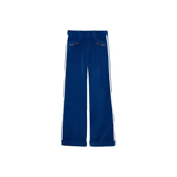GUCCI x Adidas Casual Pants Men's Blue