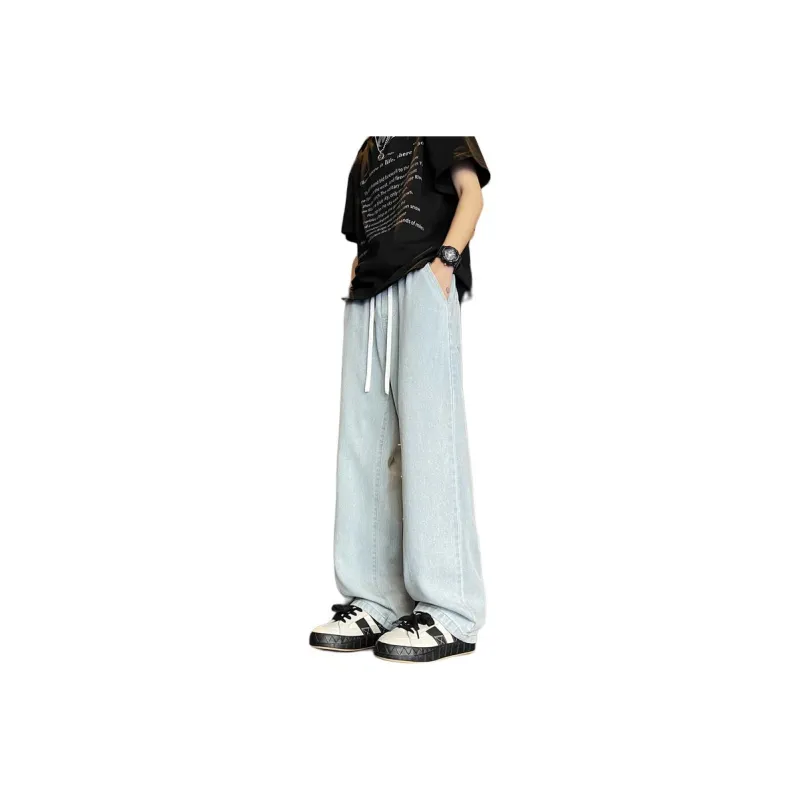 Children Of Huaxia Jeans Unisex Light Blue-0