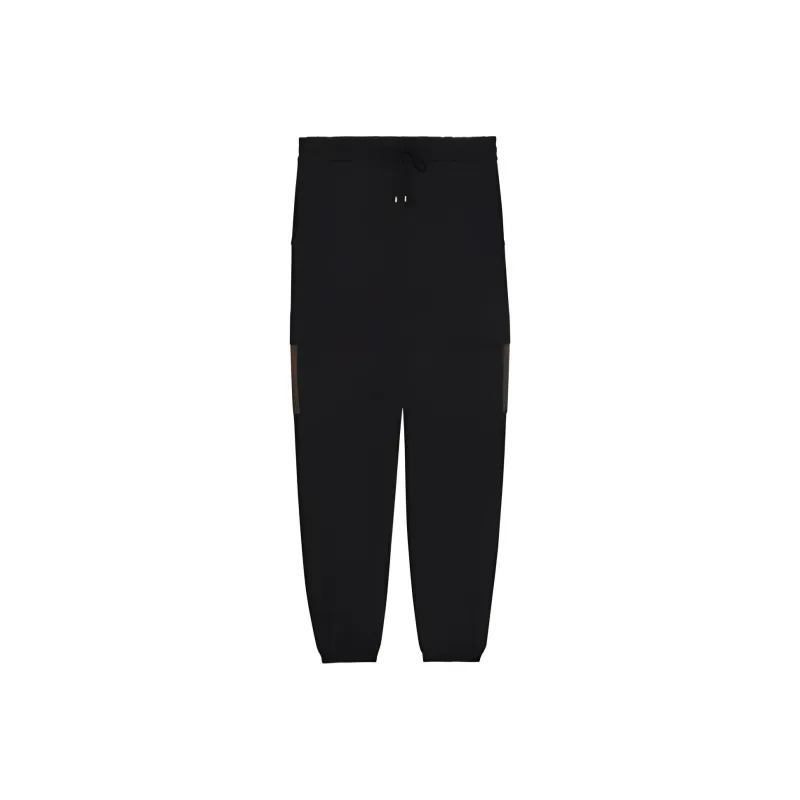 GUCCI SS23 Knitted Sweatpants Men's Black-0