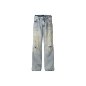 GBXM Jeans Unisex Dirty Mud Dyed