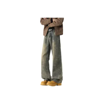 FORCEPULR Jeans Unisex Yellow Mud