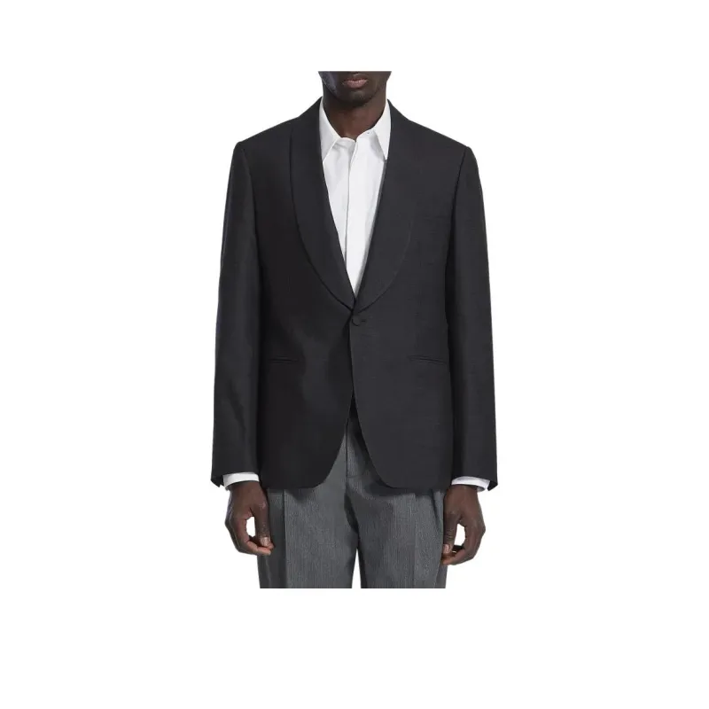 LARDINI Single breasted Silk Blazer-0