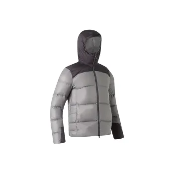 DECATHLON Down Jacket Men's Lead Gray/Black