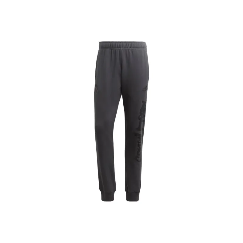 Adidas Knitted Sweatpants Men Carbon Black-0