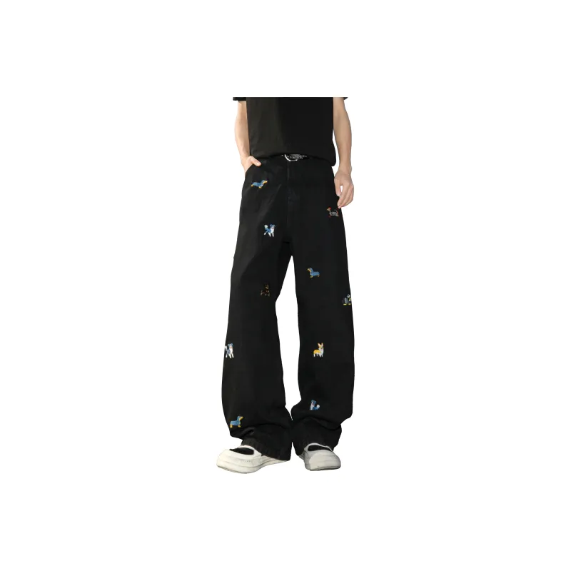 JUNGLE PANDA Jeans Unisex-12