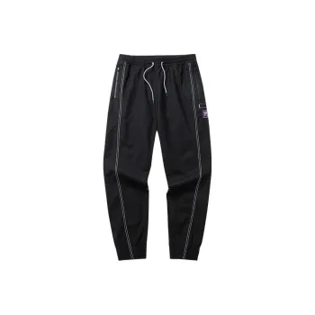 Anta Basketball Collection Knitted Sports Pants Men's Basic Black