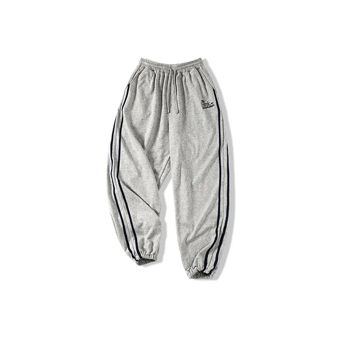 FRLMK Knitted Sweatpants Unisex Gray-0