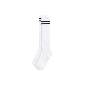 H&M Knee High Socks Women's 2 Pack White
