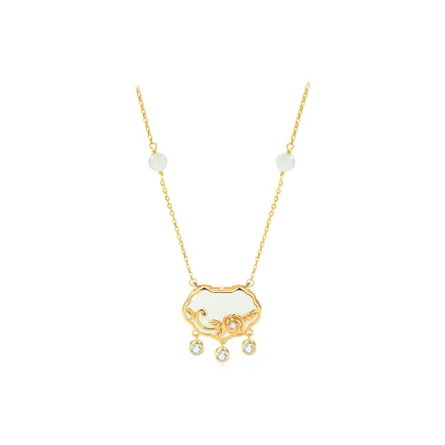 Jingleo Colored Glaze Necklaces Unisex
