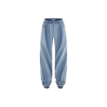 Mugler Jeans Unisex Blue