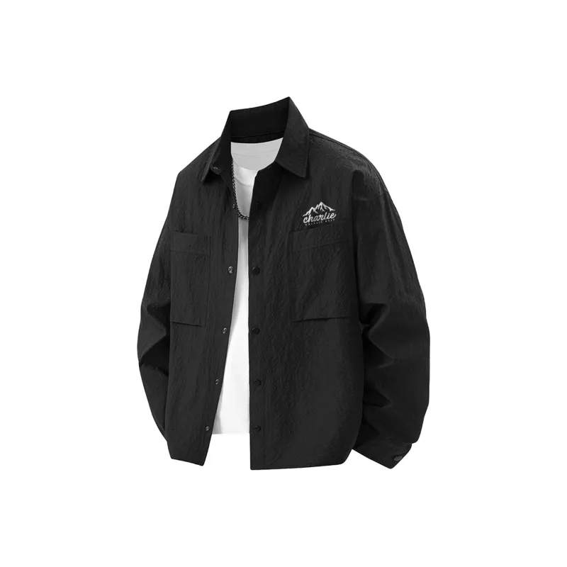 CHARLIE GOLF Jackets Coats Unisex Cream White-16