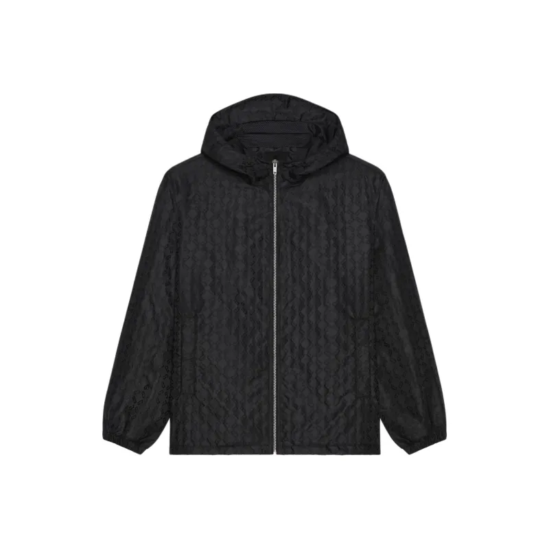 Givenchy 4G Monogram 72 Windbreaker Zipped Jacket-0