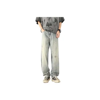 COMXZ Jeans Unisex Washed Color