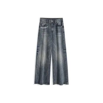 Kung Fu Panda Jeans Unisex Vintage Blue