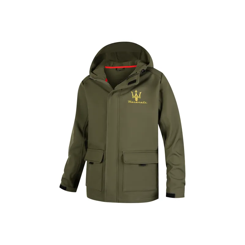 Maserati Trench Coats Unisex-4