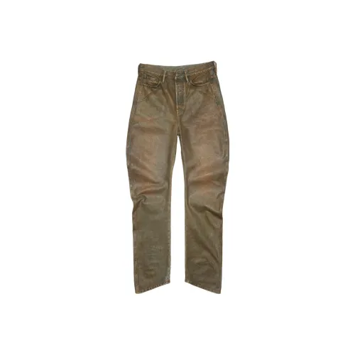 Acne Studios Relaxed Fit Coated Jeans