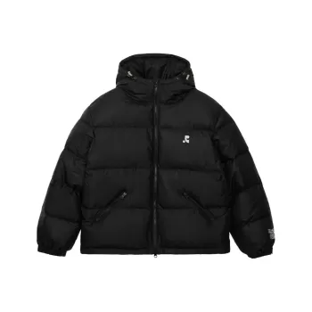 Rest&Recreation FW24 2WAY HOOD DOWN JACKET Down Jacket Unisex Black