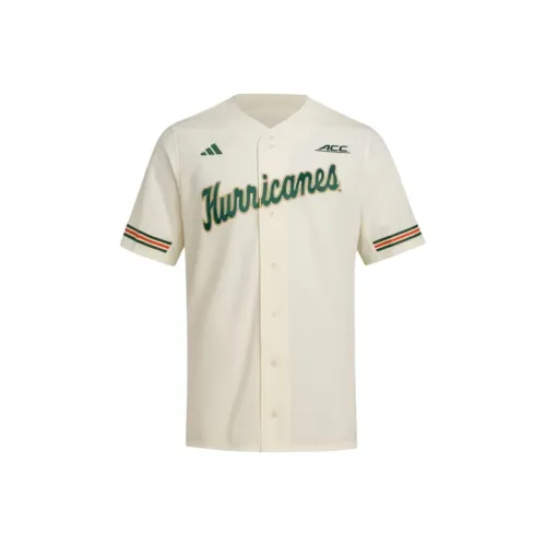 Adidas Free Shipping With AdiClub Miami Full Button Jersey