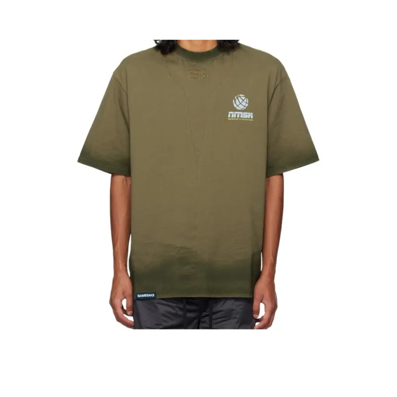 NAMESAKE T Shirts Men Green-0