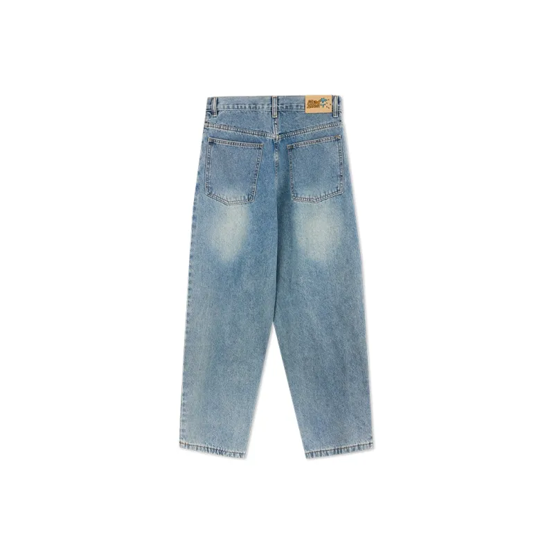 MIND ERROR Jeans Unisex Blue-1