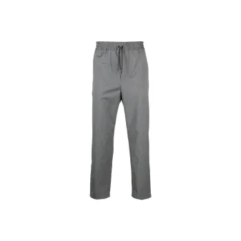Maison Kitsune Casual Pants Men Light Gray