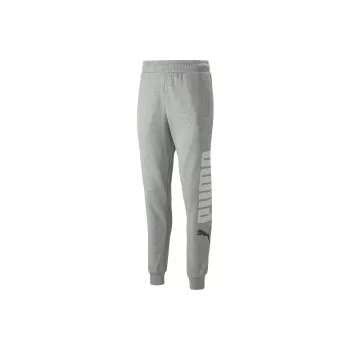 PUMA ESS+ LOGO LAB SWEATPANTS TR CL Knitted Sports Pants Men's Gray