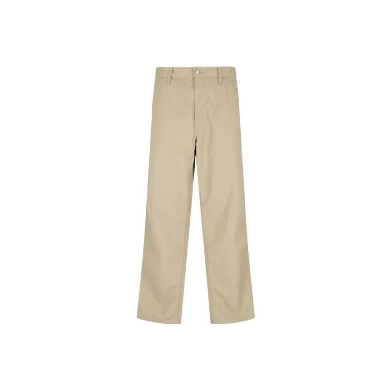 Carhartt WIP Logo Patch Straight Leg Pants-0
