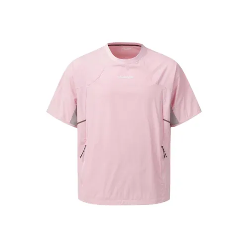 SALOMON UNI T Shirt Unisex Light Pink