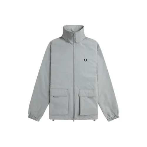 FRED PERRY Jackets Coats Men's Gray