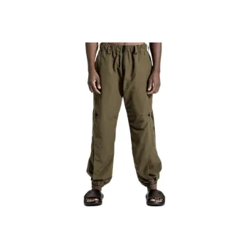 NORVINCY Western Outdoor Solid Color Casual Pants Unisex