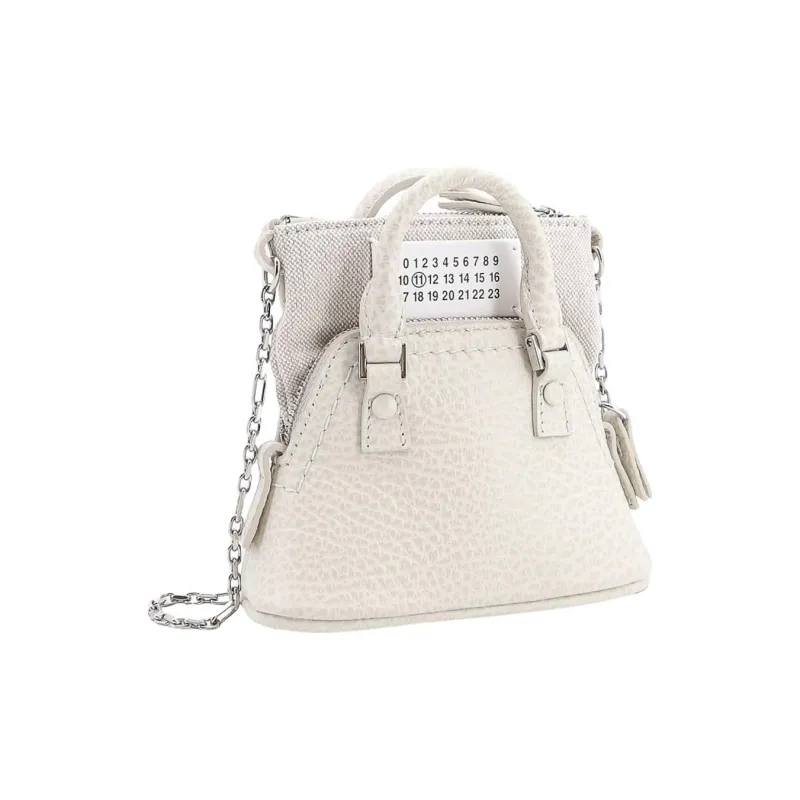 Maison Margiela Numbers Patch Zipped Mini Shoulder Bag-1