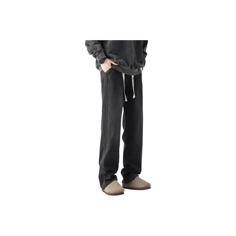 FAKE VINTAGE Jeans Unisex Black-0