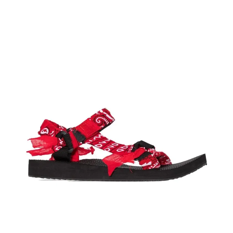 Arizona Love Trekky Bandana-print Flat Sandals-1