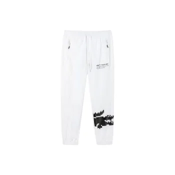 LACOSTE Casual Pants Unisex White