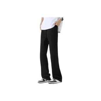 Menglaini Jeans Unisex Black