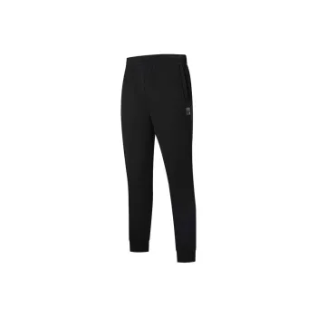 XTEP Variety Training Collection Knitted Sweatpants Men's Jet Black